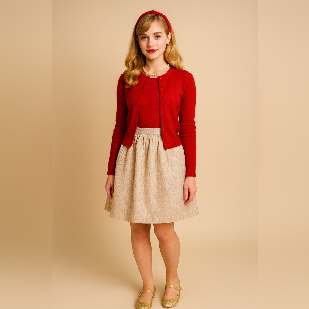 Talbots skirt luxurious mini skirt size 6